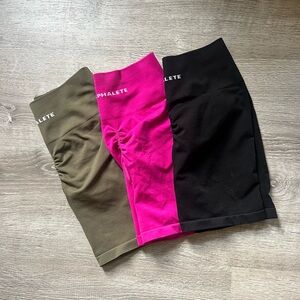 Alphalete biker shorts